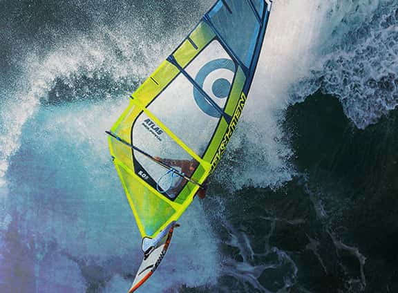 Neil Pryde-Windsurf-Sail-Brand-Banner